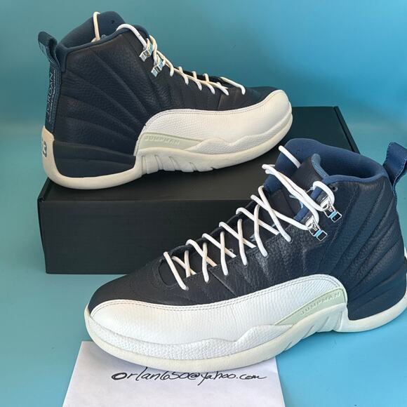 Air Jordan 12 Retro 'Obsidian' 2012 sz m8.5 - Picture 4 of 16